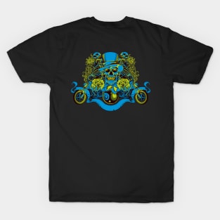 Skull biker gang T-Shirt